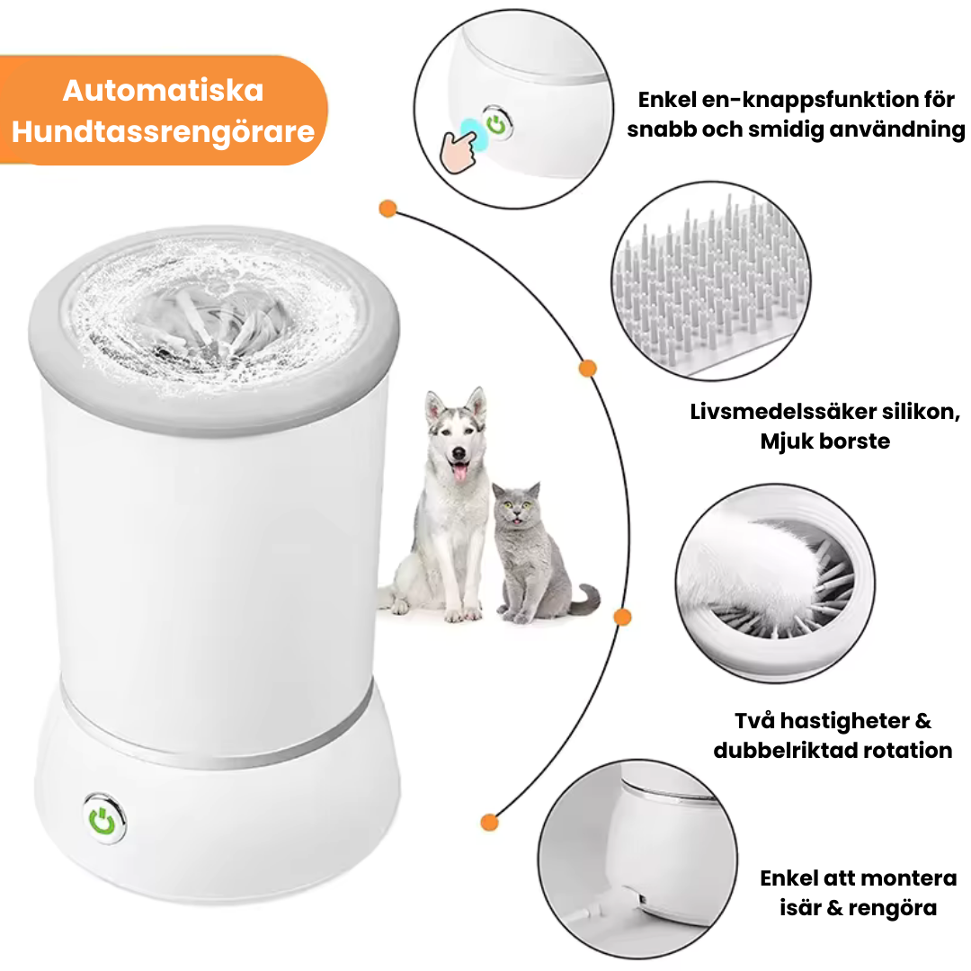 Automatiska Hundtassrengörare