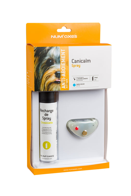 IKI/CANICALM SPRAY - Antiskallhalsband Citrondoft (Vit)