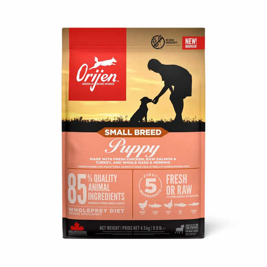 Orijen Puppy – Small Breed Spannmålsfritt Valpfoder 4,5 kg